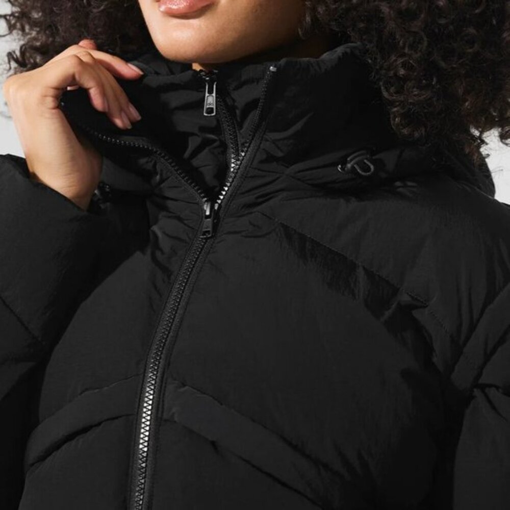 ALO Glacier Puffer Black Puffy Jacket (Size M) ✨✨